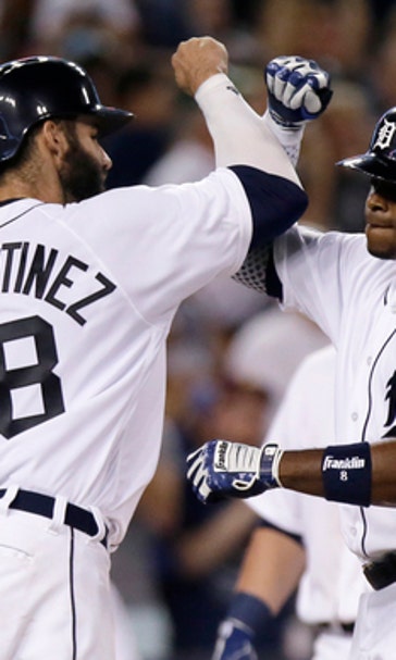 Upton and Verlander lead Tigers to 5th straight win